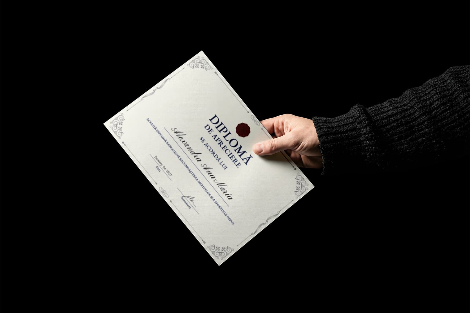 Landmark certificate